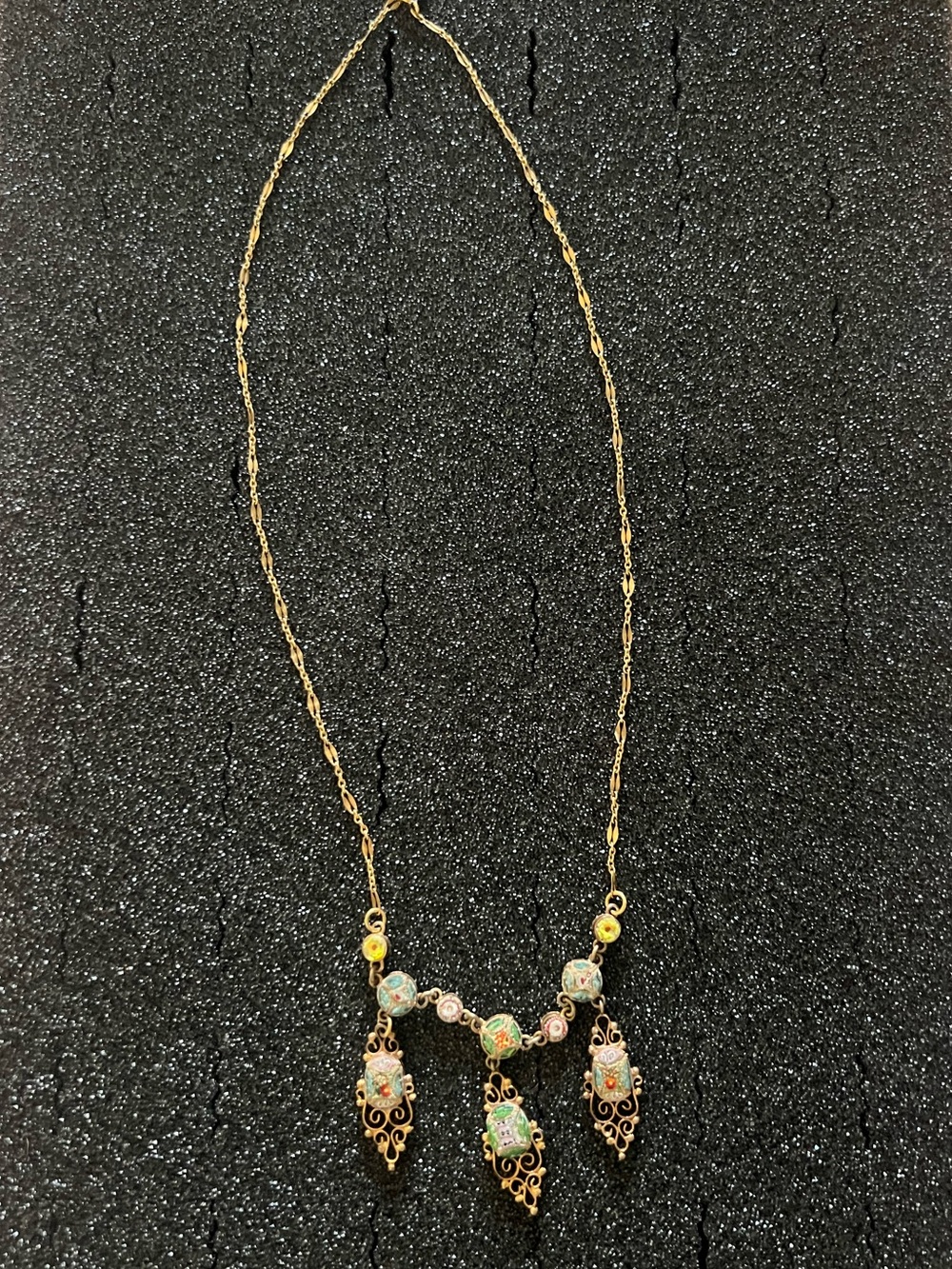 Antique Micro-Mosaic Necklace